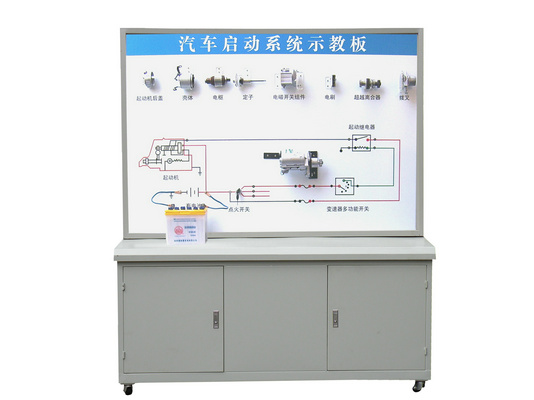 汽車起動(dòng)系統(tǒng)示教板、汽車起動(dòng)系統(tǒng)實(shí)訓(xùn)臺(tái)