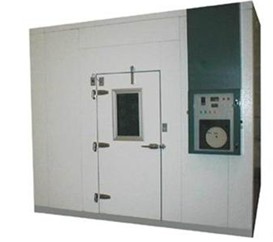 太陽能熱水系統(tǒng)進(jìn)行冷凍試驗