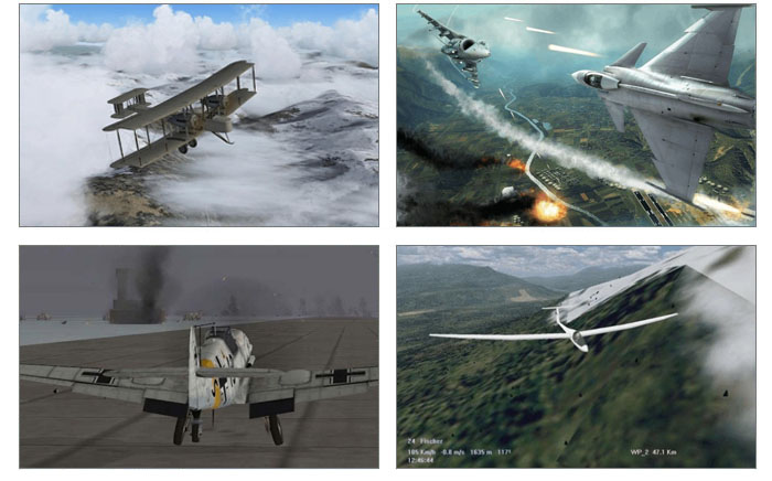 飛機駕駛模擬器軟件系統(tǒng) 飛行模擬軟件