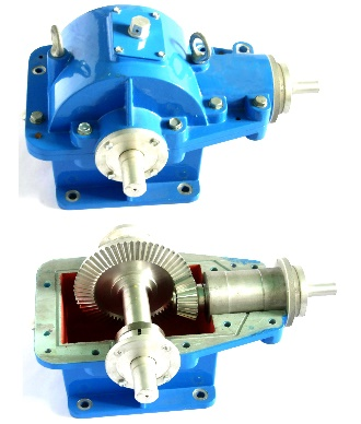 單級(jí)圓錐齒輪減速器?