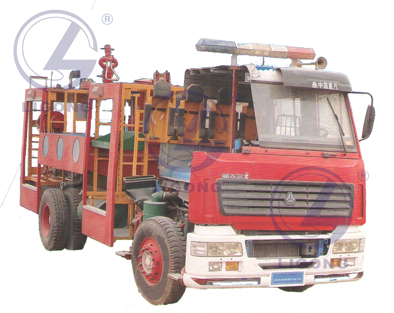 消防特種車輛整車訓(xùn)練平臺(tái)