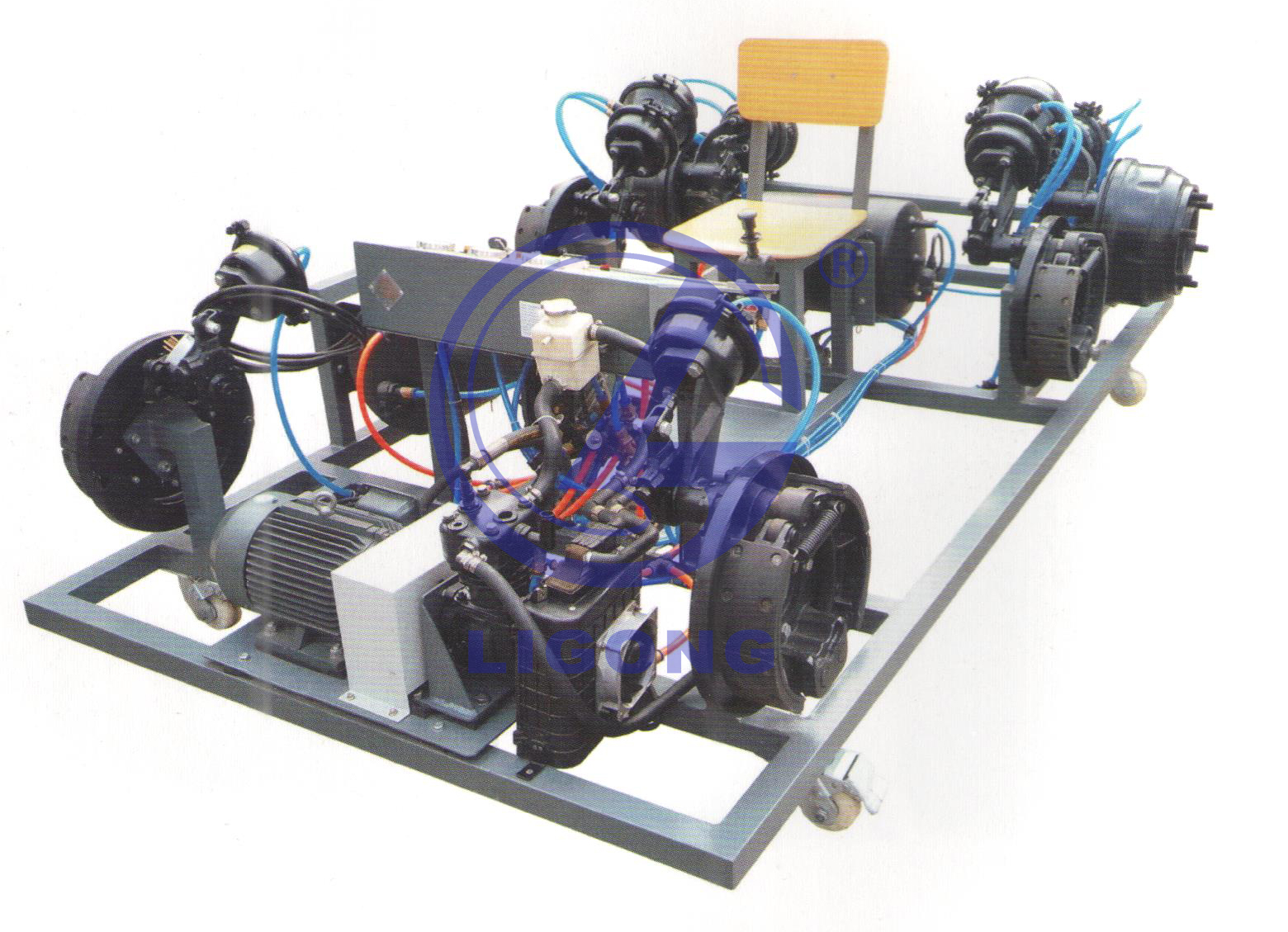 消防特種車輛氣壓制動系統(tǒng)訓練平臺