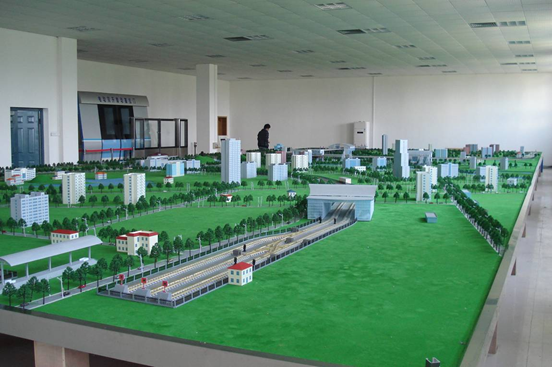 城市軌道沙盤(pán)地鐵輕軌車(chē)站運(yùn)營(yíng)模型