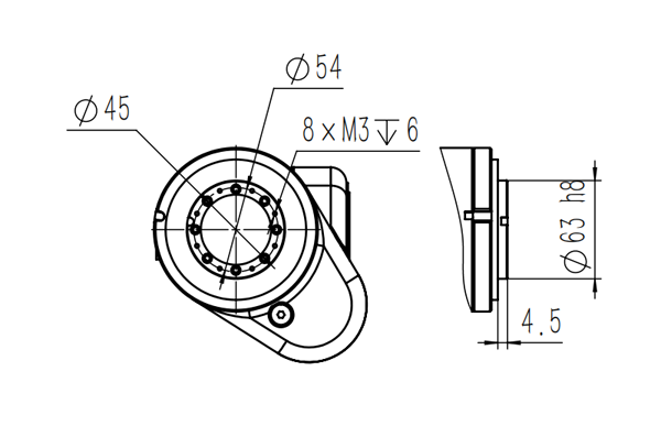 工業(yè)機(jī)器人參數(shù)圖