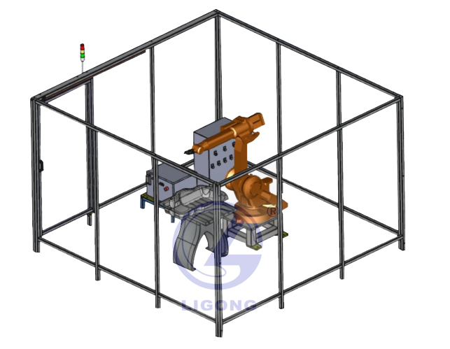 工業(yè)機(jī)器人噴涂實操工作站