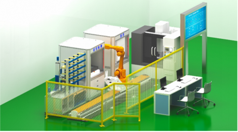 LGJ-SJ07智能機器人智能制造組合單元
