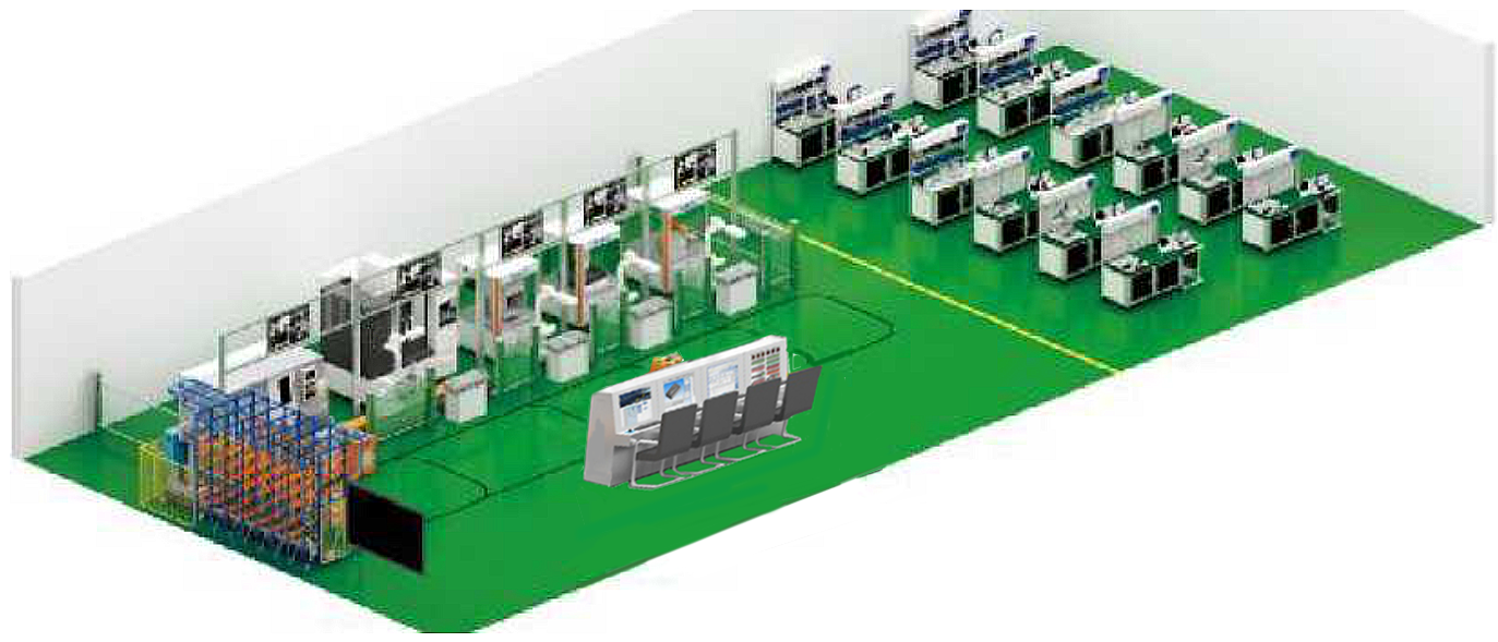 LGJ-SJ12智能機器人個性化定制多智能體生產(chǎn)線