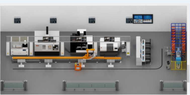 LGJ-SJ13智能機器人個性化定制多智能體生產(chǎn)線