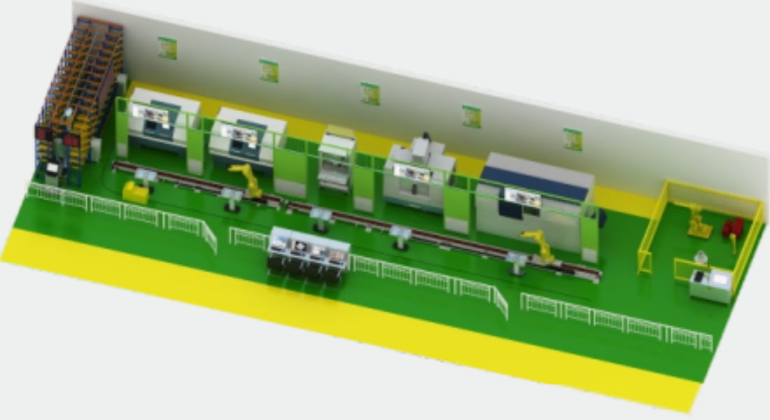 LGJ-SJ15智能機(jī)器人個性化定制多智能體生產(chǎn)線