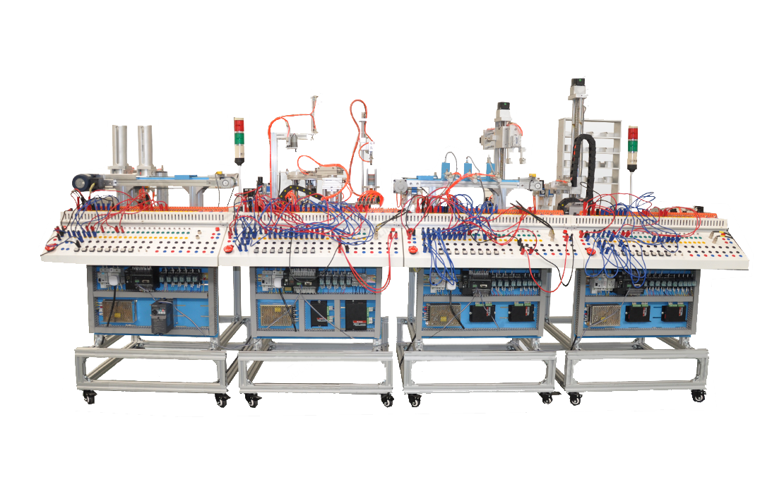 拆裝式生產(chǎn)線組裝與調(diào)試實(shí)訓(xùn)系統(tǒng)