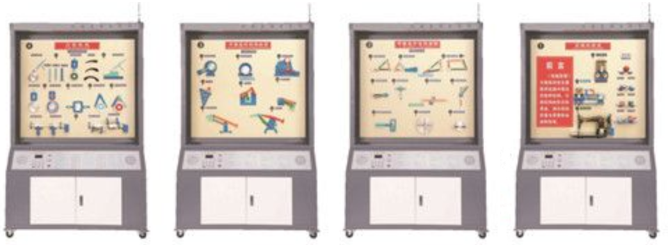 機(jī)械原理陳列柜(10個(gè)分柜,帶智能語(yǔ)音講解)