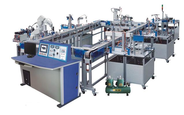 模塊式柔性自動環(huán)形生產(chǎn)線實訓系統(tǒng)(工程型)