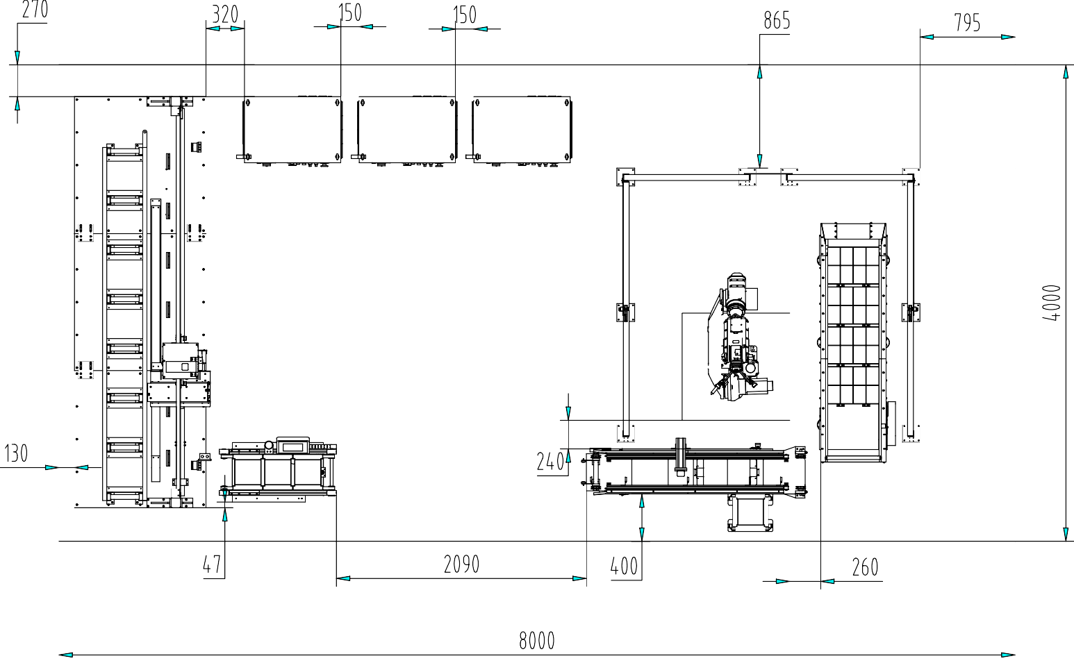 工業(yè)機器人工程考核實訓系統(tǒng)