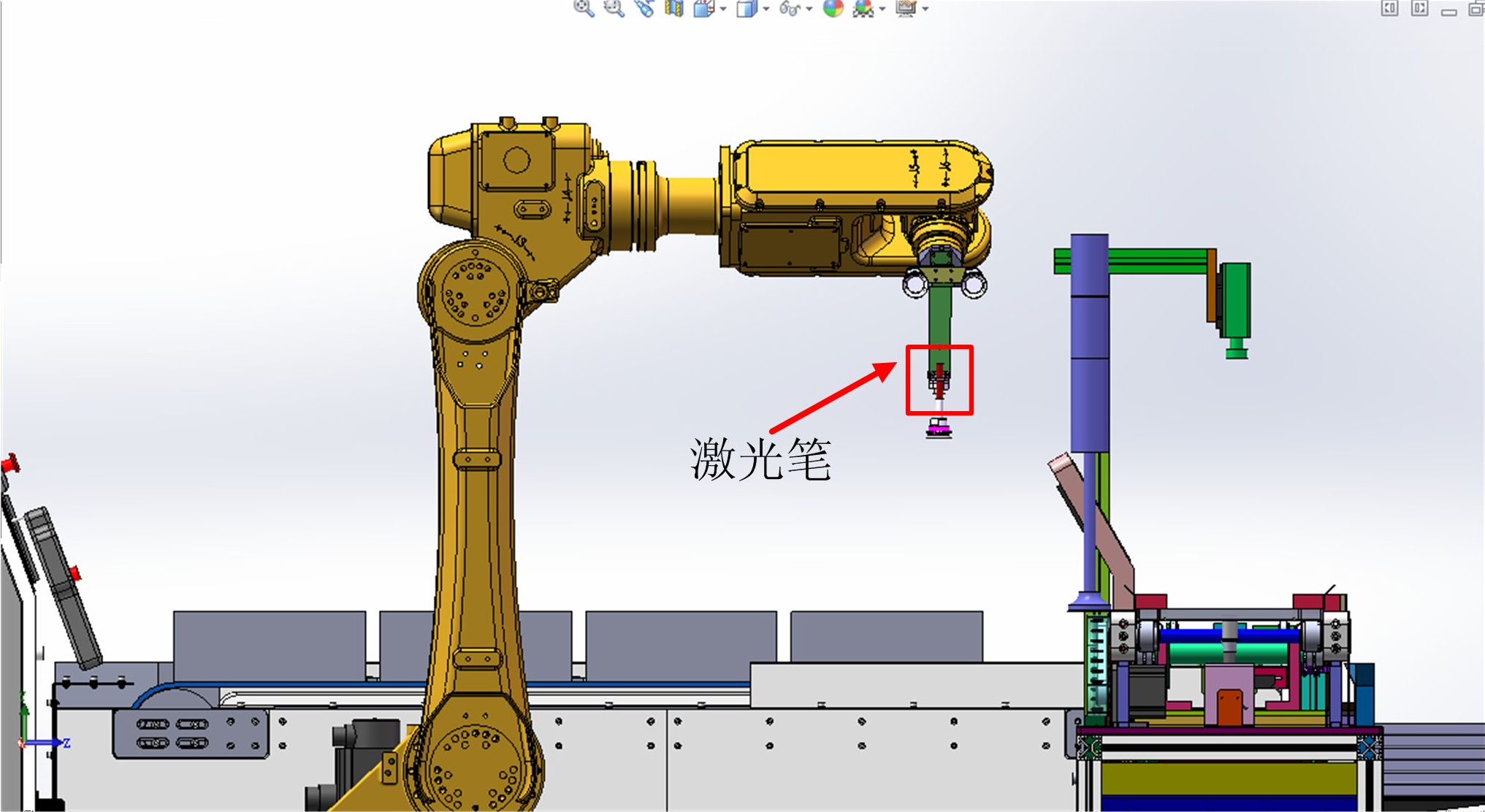 工業(yè)機器人工程考核實訓系統(tǒng)